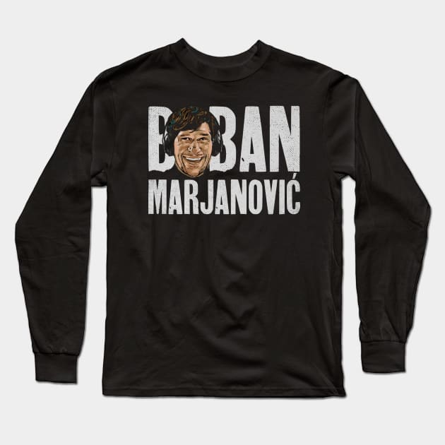 Boban Marjanovic Dallas Stack Long Sleeve T-Shirt by Buya_Hamkac